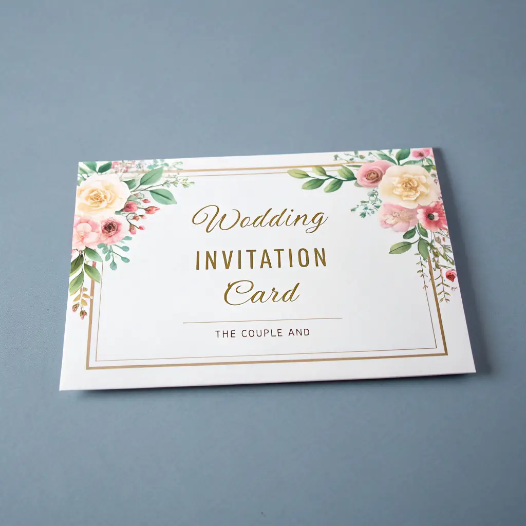 Elegant Wedding Invitation Set