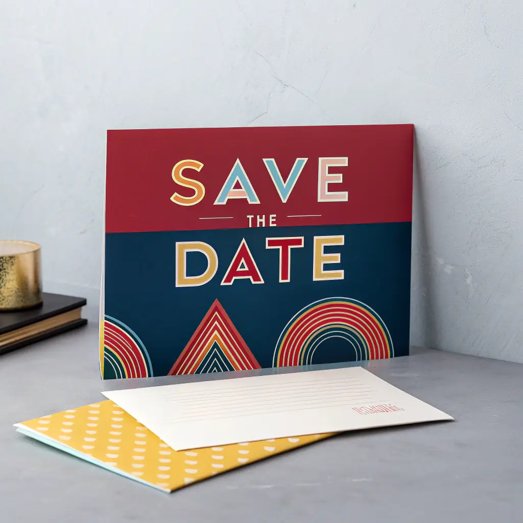 Customizable Save-the-Date Card